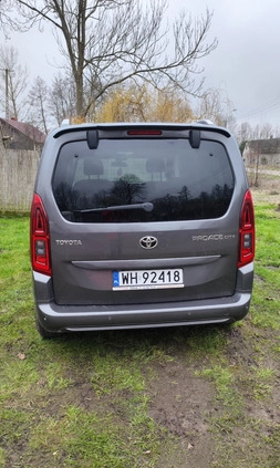 Toyota Proace City Verso cena 79000 przebieg: 130000, rok produkcji 2020 z Pieńsk małe 121